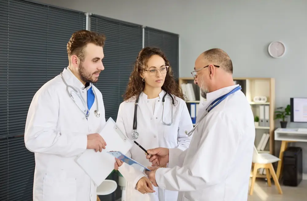 Health care compliance team meeting